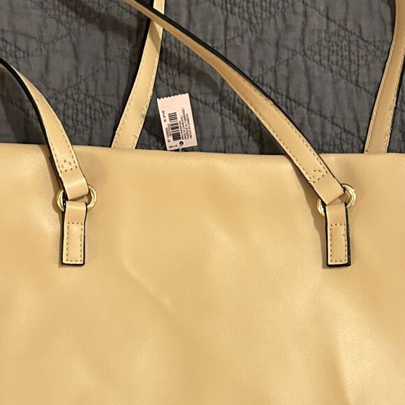 NWT Victoria's Secret Medium Tote Bag - Beige - Picture 11 of 11